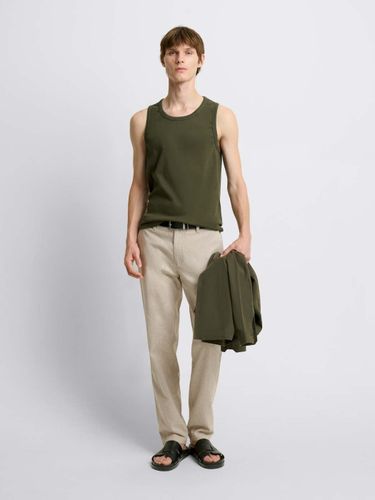 Chino en coton lin - Devred - Modalova