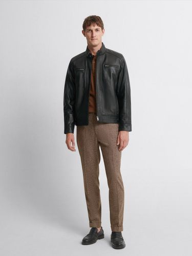 Chino à pinces à motifs - Devred - Modalova