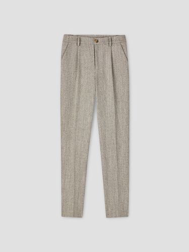 Chino à pinces taille semi-élastiquée - Devred - Modalova