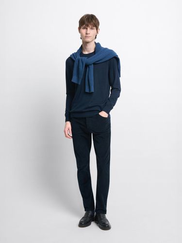 Jean couleur slim en velours - Devred - Modalova