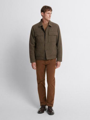 Jean couleur regular en velours - Devred - Modalova