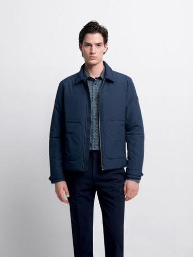 Blouson matelassé col chemise - Devred - Modalova