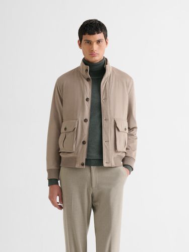 Blouson en suédine col montant - Devred - Modalova
