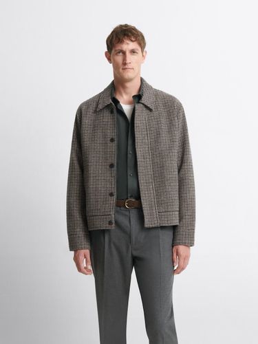 Blouson en laine mélangée à motifs - Devred - Modalova