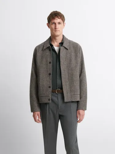 Blouson en laine mélangée à motifs - Devred - Modalova