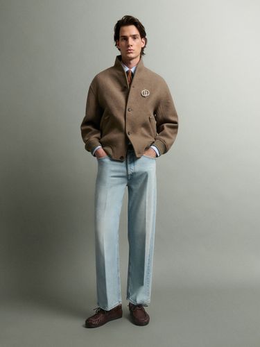 Blouson regular en laine mélangé - Devred - Modalova