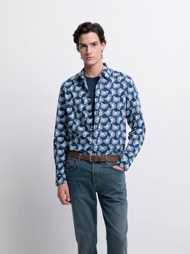 Chemise slim fleurie - Devred - Modalova