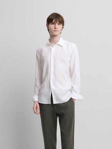 Chemise slim en lin - Devred - Modalova
