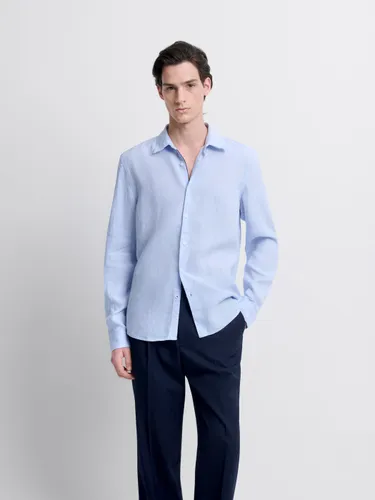 Chemise slim en lin - Devred - Modalova