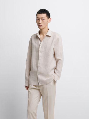 Chemise slim en lin - Devred - Modalova