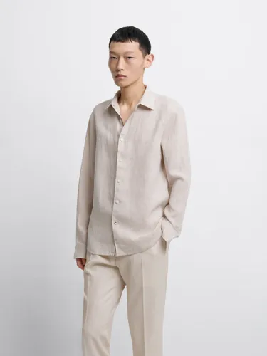 Chemise slim en lin - Devred - Modalova