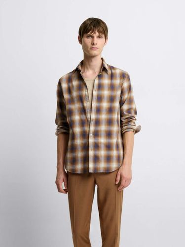 Chemise slim à carreaux - Devred - Modalova