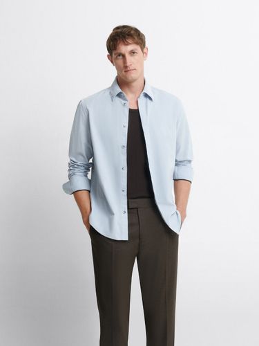 Chemise slim en velours - Devred - Modalova
