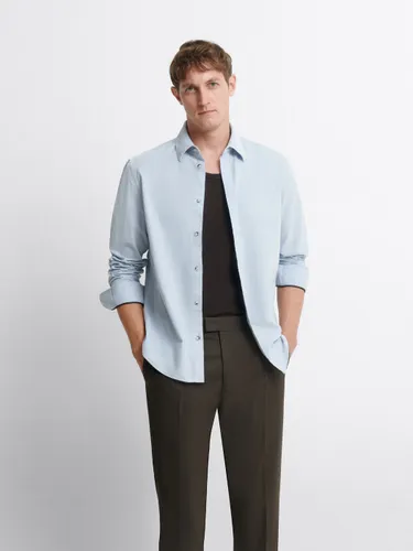Chemise slim en velours - Devred - Modalova