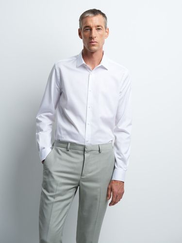 Chemise slim repassage facile unie - Devred - Modalova