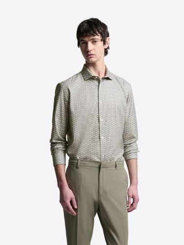 Chemise slim double retors à motif - Devred - Modalova