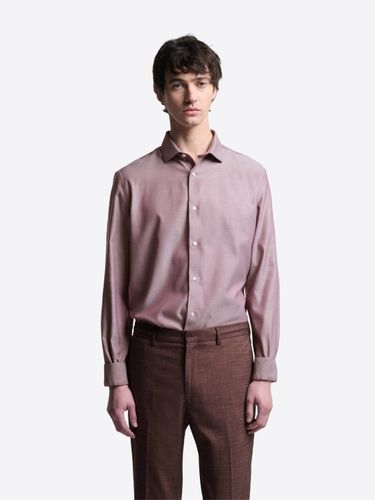 Chemise slim double retors unie - Devred - Modalova