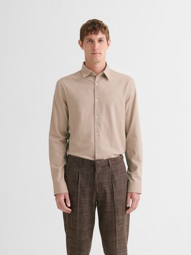 Chemise slim en coton laine - Devred - Modalova