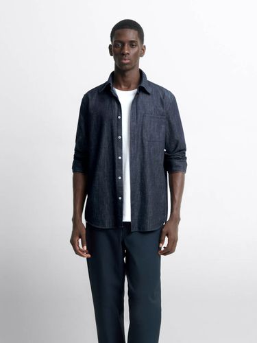 Chemise slim denim en coton - Devred - Modalova