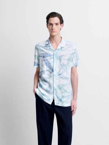 Chemise manches courtes regular à motif - Devred - Modalova