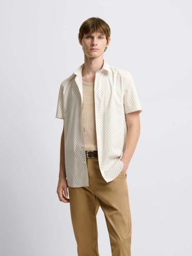 Chemise manches courtes slim à motifs - Devred - Modalova