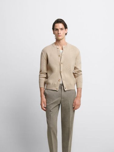 Cardigan col rond boutonné - Devred - Modalova