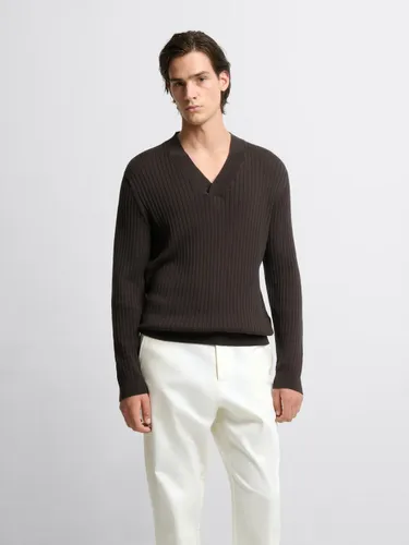 Pull col V en coton - L'atelier - Devred - Modalova