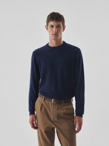 Pull col rond effet damier - Devred - Modalova