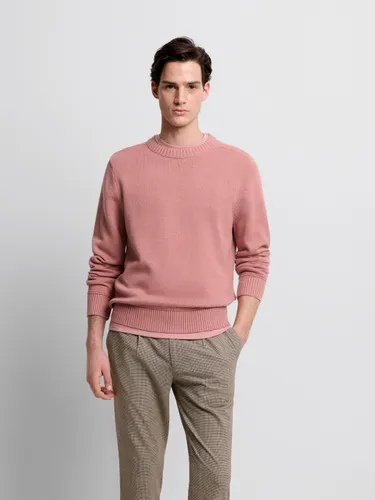 Pull col rond en coton bio - Devred - Modalova