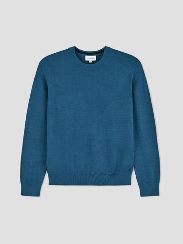 Pull col rond tricotage fantaisie - Devred - Modalova