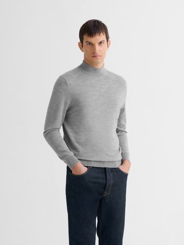 Pull col cheminée en laine Mérinos - Devred - Modalova