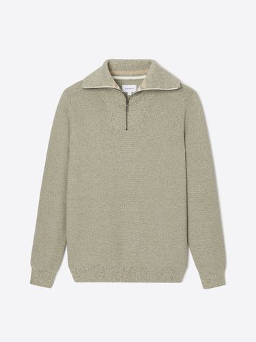 Pull col camionneur en coton bio - Devred - Modalova