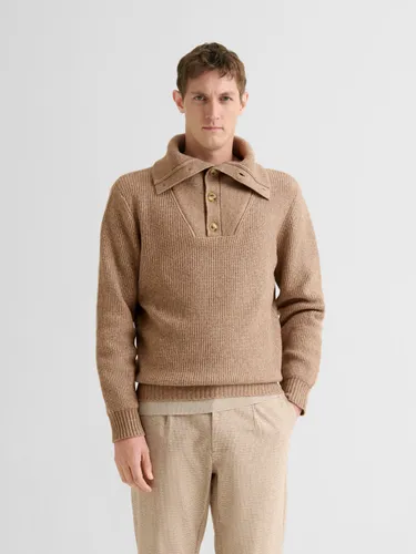 Pull col camionneur en maille perlée - Devred - Modalova