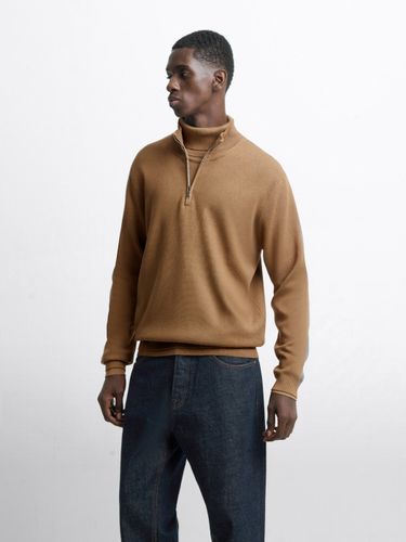 Pull col cheminée zippé - Devred - Modalova