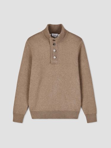Pull col montant en coton-cachemire - Devred - Modalova
