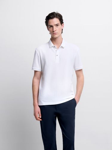 Polo col boutonné gauffré - Devred - Modalova