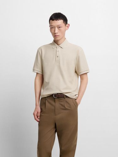 Polo col boutonné gauffré - Devred - Modalova