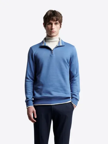 Sweat col montant zippé en coton - Devred - Modalova