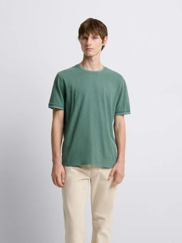 T-shirt col rond en coton lin - Devred - Modalova