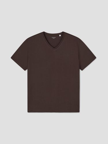 T-shirt col V mélange coton Supima® - Devred - Modalova