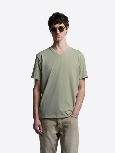 T-shirt col V mélange coton Supima® - Devred - Modalova