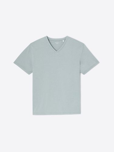 T-shirt col V mélange coton Supima® - Devred - Modalova