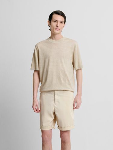 T-shirt maille col rond en lin - Devred - Modalova