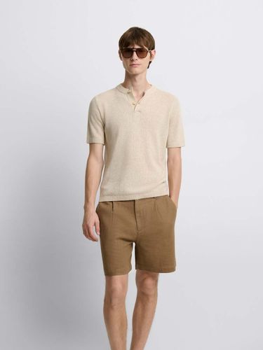 Polo maille col tunisien en jersey - Devred - Modalova