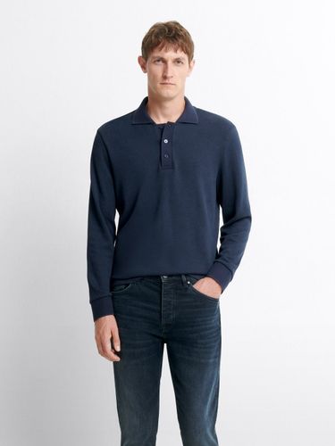 Polo manches longues col boutonné - Devred - Modalova