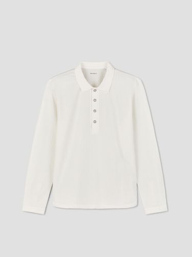 Polo manches longues col boutonné - Devred - Modalova
