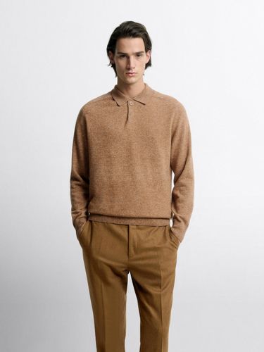 Pull col boutonné en cachemire mélangé - Devred - Modalova