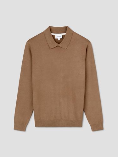 Pull col polo viscose certifiée mélangée - Devred - Modalova