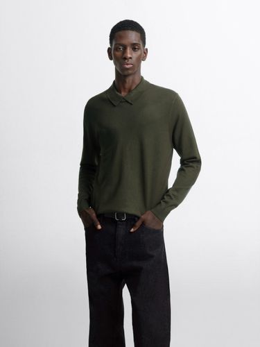 Pull col polo viscose certifiée mélangée - Devred - Modalova