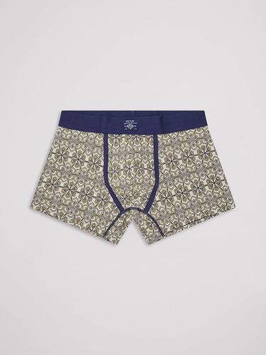 Boxer stretch en coton bio fantaisie - Devred - Modalova
